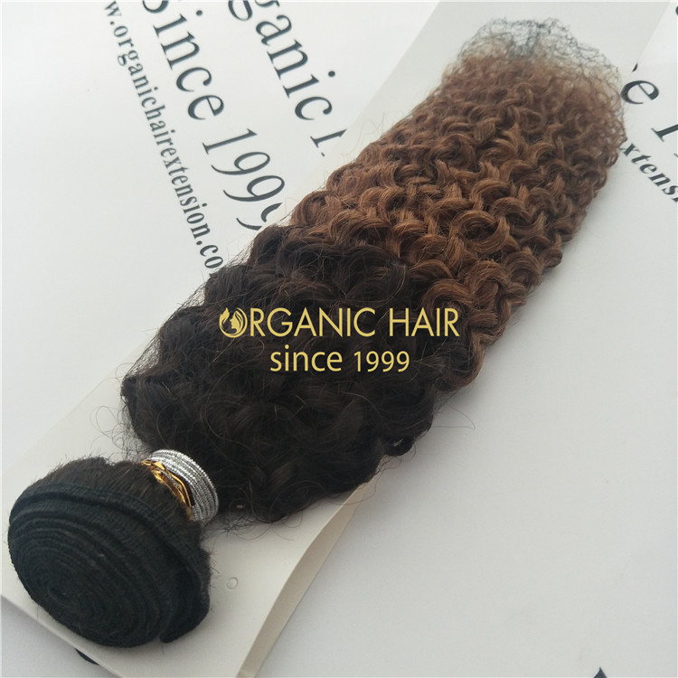 Ombre color hair bundles 14inch T1b/30 GT57